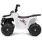 Costway Kids Ride On 4 Wheeler Electric Toy Car ATV Quad 6V Battery Power Led Lights White